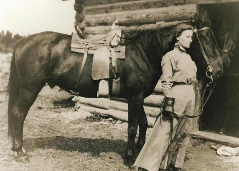Gus Spitzmiller's sister, photographed in the 1920s