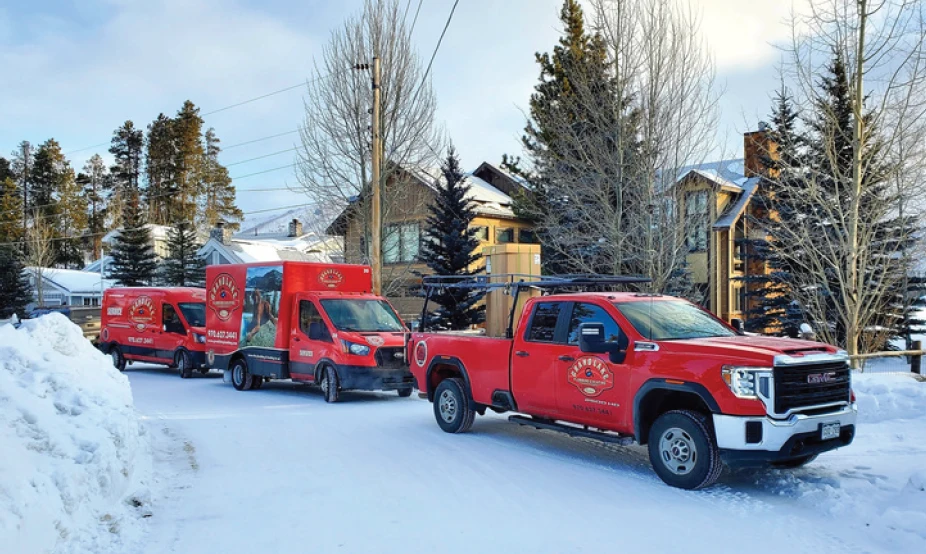 Grand Lake Plumbing & Heating Trucks